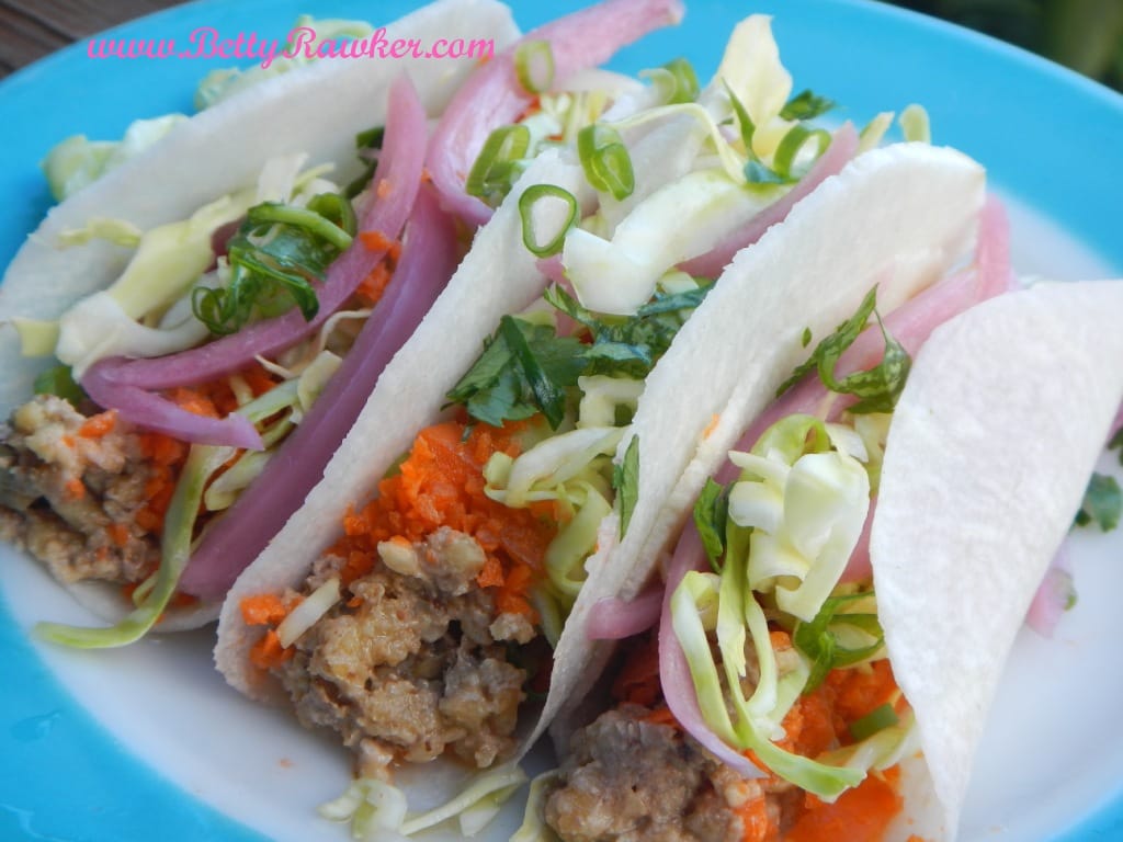 Jicama Tacos w/ Veggies fastPaleo