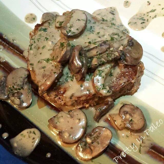 Pan Seared Steak And Mushroom Sauce Fastpaleo