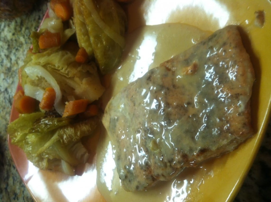 Garam Masala Seared Salmon with Coconut Curry fastPaleo