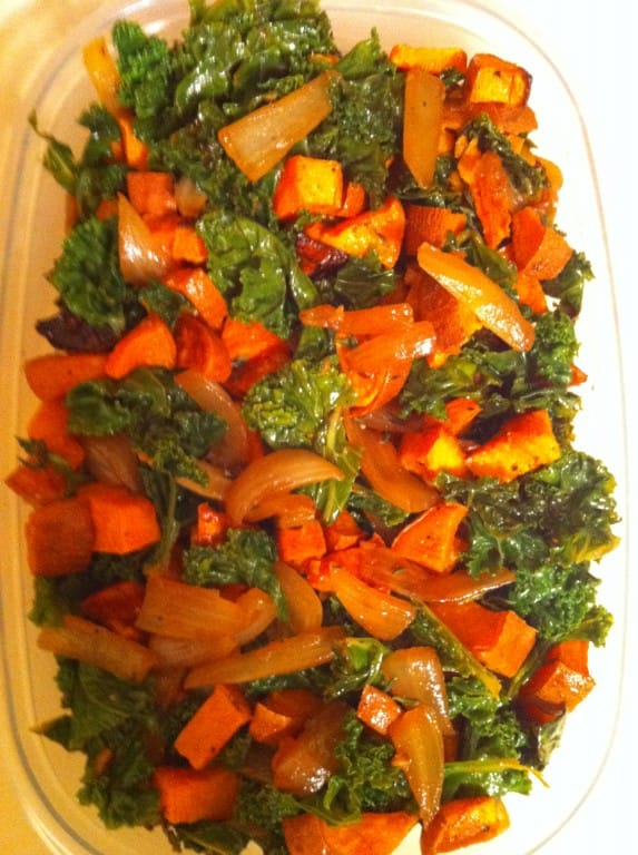 Yam and Kale Salad fastPaleo