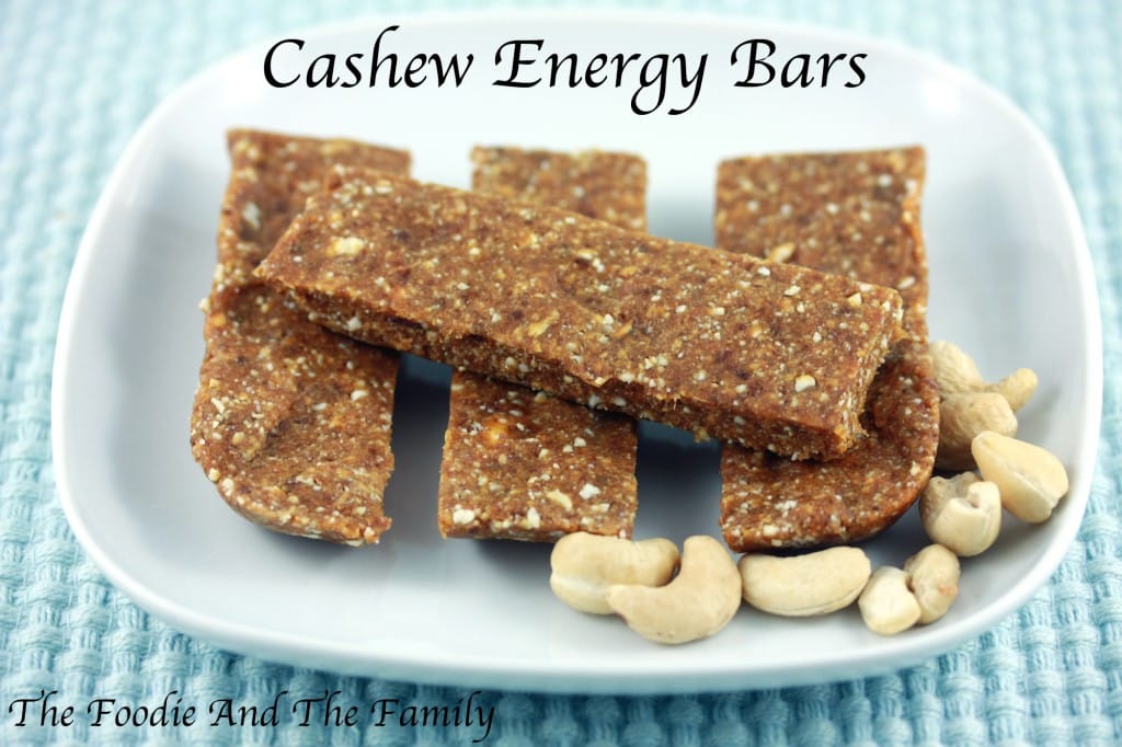 Cashew Energy Bars fastPaleo