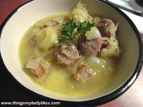 Smoked Sausage And Sauerkraut Soup Fastpaleo 