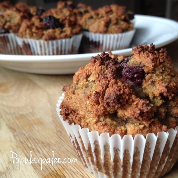 Blackberry Muffins fastPaleo