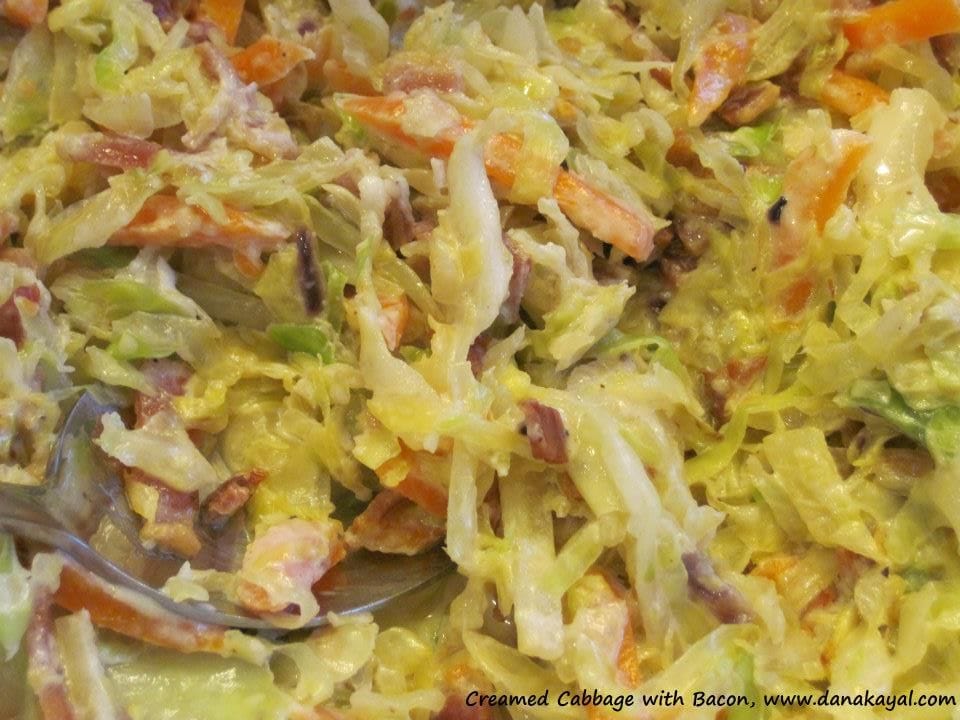 Creamed Cabbage with Bacon fastPaleo