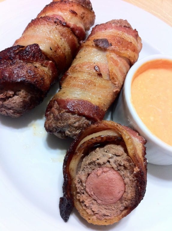 BaconBurger Dog fastPaleo