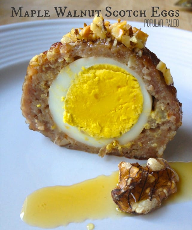 Maple Walnut Scotch Eggs fastPaleo