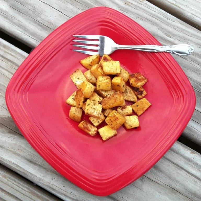 Roasted Rutabaga With Ranch Seasoning Blend fastPaleo