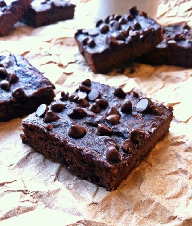 Intensely Chocolate Sweet Potato Brownies fastPaleo