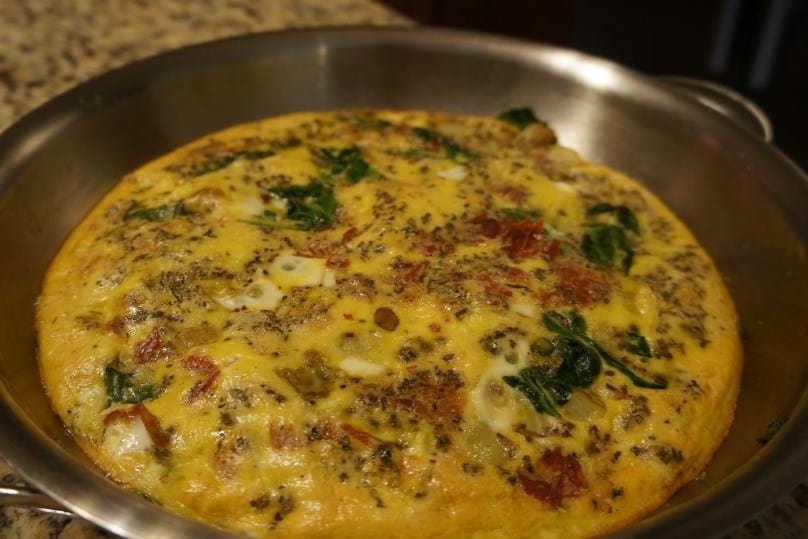 Prosciutto, Potato and Spinach Frittata fastPaleo